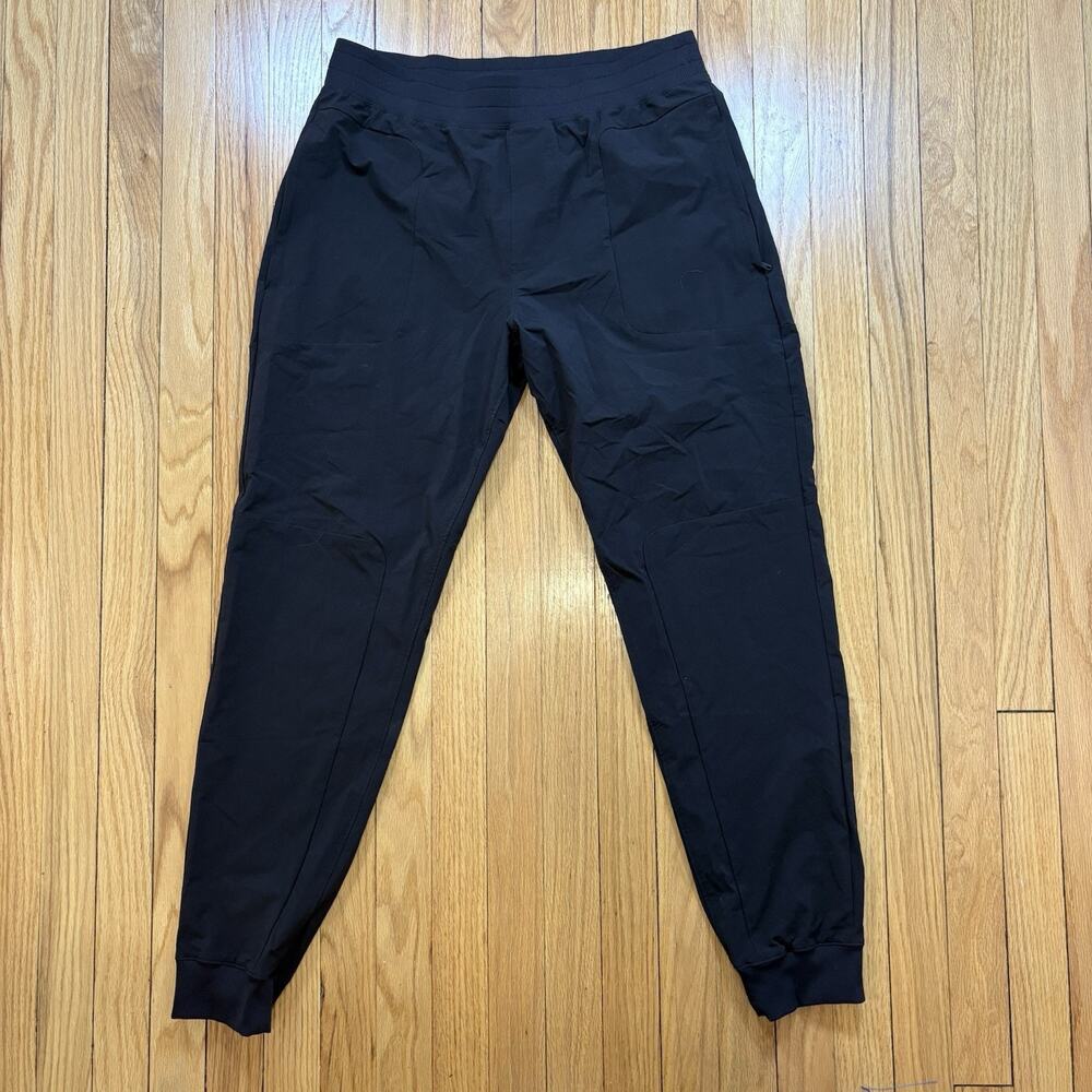 Alo Co-Op Pants Size Large Black Athletic Training Lounge Stretch Yoga Joggers